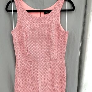 “New Look” British brand dress peach. Asymmetrical. US size 6 (Uk size 10)